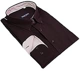  taglie forti uomo - Chemise Casual - Homme Noir Noir 3XL