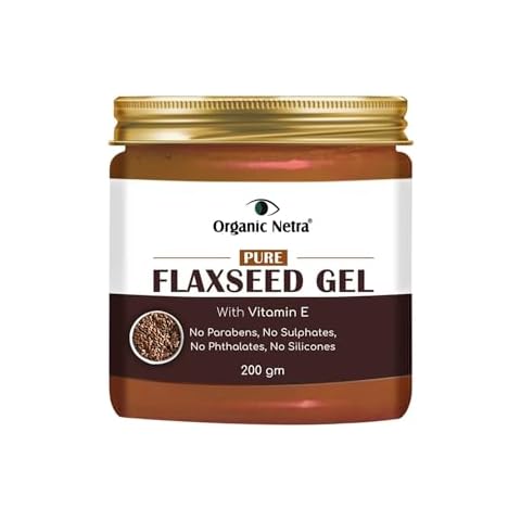 Organic Netra Flaxseed Gel with Vitamin E Cover