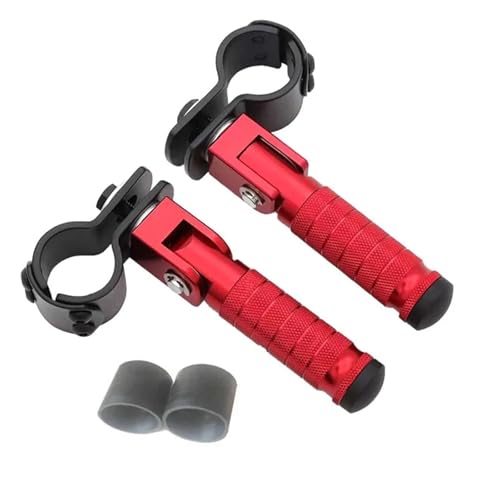 Repose-Pieds anti-glisse en aluminium CNC bleu pour résoudre le manque d'appui sur moto