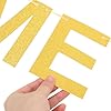minkissy Welcome Home Banner Reusable and Easy to Decorate for Party Decoration, Golden Paper Material for Taking Party Pictures and Festive Celebrations #3