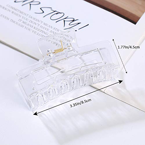 Aaiffey 4Pcs Hair Claw Clips thumb #3