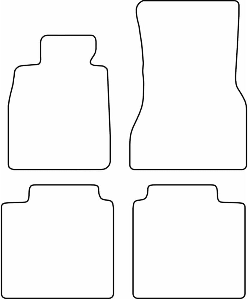AUTO-STYLE Car Mats Compatible with BMW 7 Series (G70) 2022 Onwards