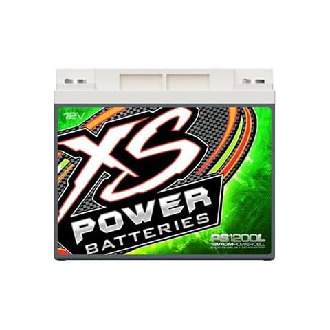 XS Power PS1200L 2600A Amp 12V Power Cell AGM Car Audio Battery 1500W / 3000W Cover