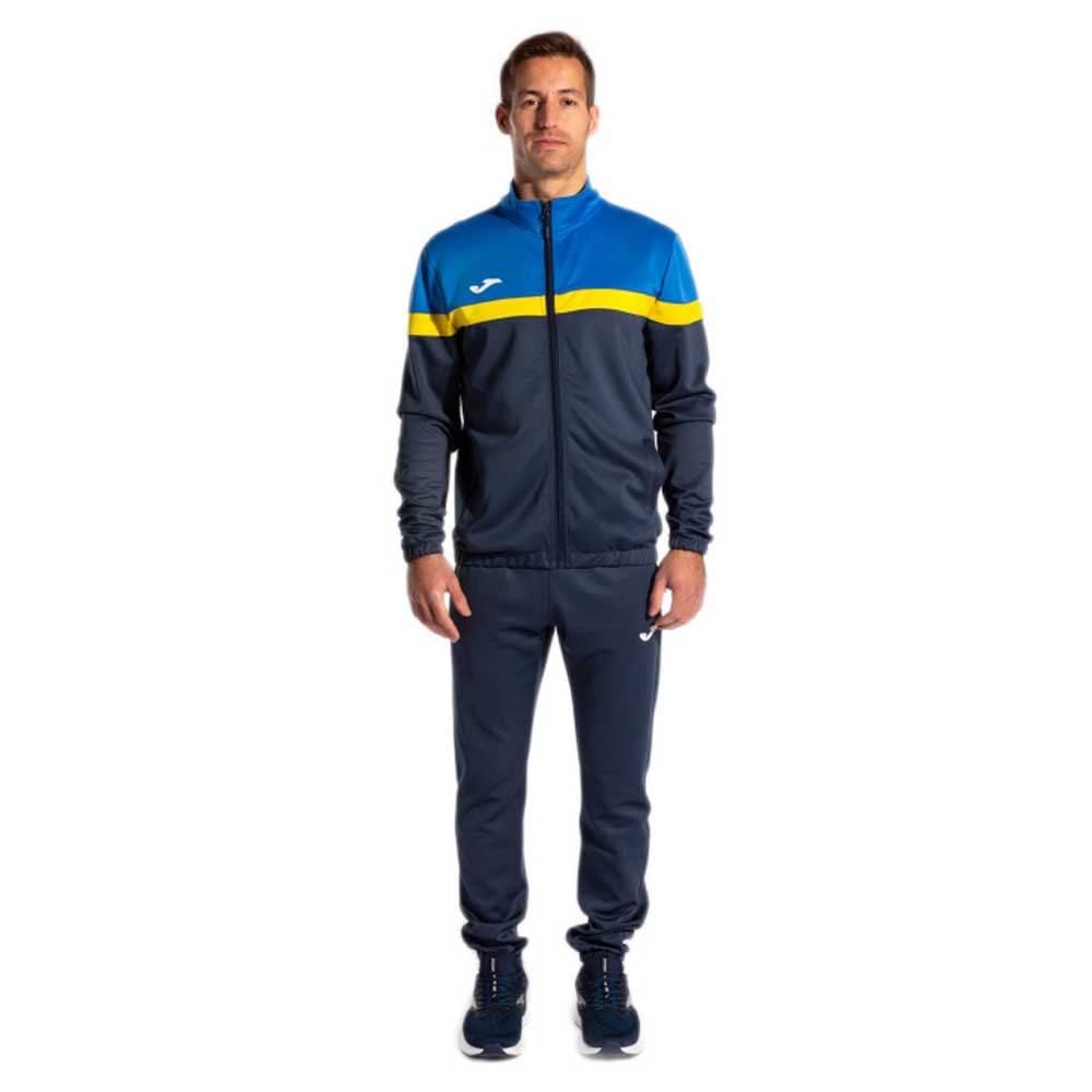 Joma Men's Danube Tracksuit, Royal Navy Blue, 6XS