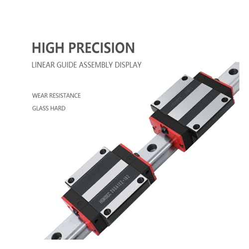 HGW30CC Patines para enrutador CNC con guías HGR30 set de 4 4