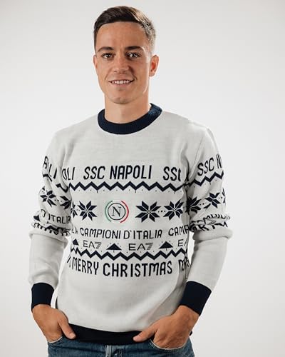 Pull mixte SSC Napoli idéal pour les soirées de match entre amis - 2