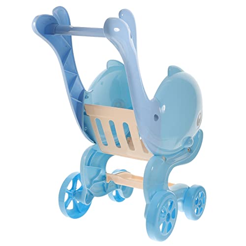 Yardwe Carrito de Compras de Juguete Carrito de Compras en Miniatura Carrito de la Compra de Juguete Juguetes para el tranvía Infantil Tienda de comestibles imaginaria el plastico