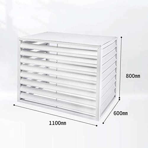 Outdoor Air Conditioner Cover - Weatherproof Aluminum Protection for AC Units - Garden Privacy Screen & Multipurpose Planter Cover - Durable & Stylish Shield.