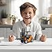 NOVAFUSION Forklift Toys for Kids Construction Truck Forklift,Metal DieCast Forklift Toy,Pull Back Fork Lift Toy with Lights and Sounds,Toy Forklift with Liftable Design,Forklift for Kids Age 3 and Up