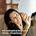 PHILIPS LED 100W A19 4-Pack Selectable White Multi-CCT 1500 Lumen (14W = 100W) Dimmable Flicker-Free Light Bulbs