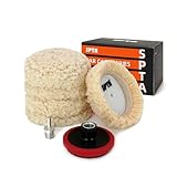 SPTA Wool Polishing Pad, 5Pcs 3