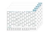 ✅ 2022 und 2023 - von Januar bis Dezember jeweils 2021 auf der Vorderseite und 2022 auf der Rückseite
