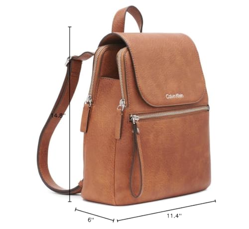 Image of Calvin Klein Elaine Bubble Lamb Novelty Key Item Flap Backpack