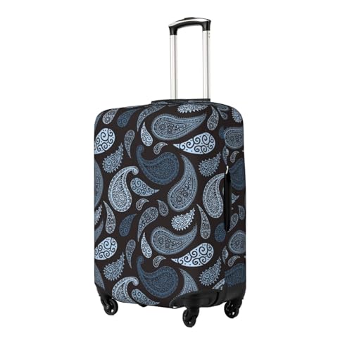Paisley Pattern No.9073 Luggage Cover Protector Anti-Scratch Washable Fits 18-32 Inch Luggage-Large2