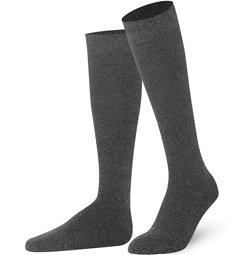 Mysocks Unisex Extra Fine Combed Cotton Knee High Socks, Hand Linked Toe, Soft Latex Band4