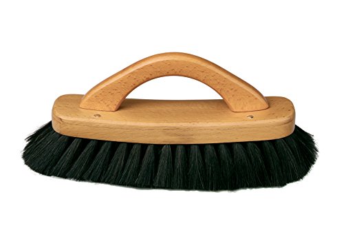 Preisvergleich Produktbild Redecker Schuhglanzbürste mit Bügelgriff, schwarzes Ziegenhaar