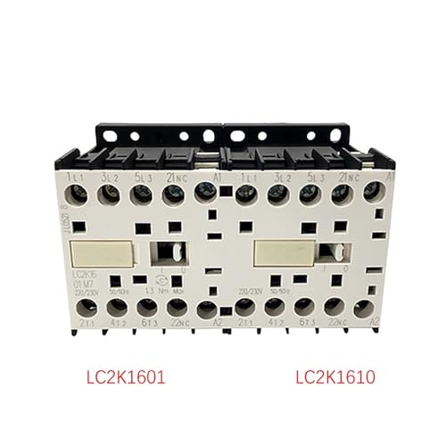 Contacteur AC Mini réversible à emboîter LC2-K1601 petite taille - 2