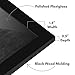 Americanflat 20x26 Picture Frame with Polished Plexiglass - Black Picture Frame - Wide Photo Frames Made of Engineered Wood for Vertical or Horizontal Wall Display - Epic Collection - Black