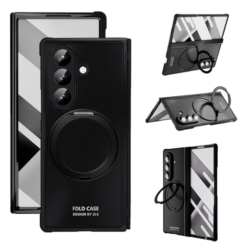 Coque Galaxy Z Fold 7 antichoc avec dos galvanisé et charnière articulée en TPU