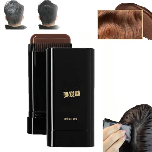 Peine seguro y práctico para teñir el cabello, resistente al agua y al sudor, corrector de cabello, peine portátil para teñir el cabello, cubre las canas (café, 1 unidad)