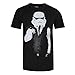 Star Wars Costume de Soldat T-Shirt, Noir (Black blk), S Homme