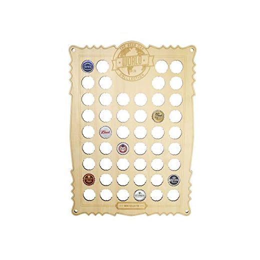 Gift Republic Planche de collecte de capsules de bière, 28 x 28 cm (l x H)