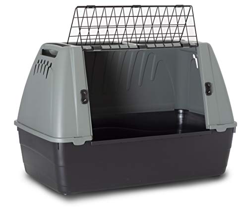 MP Bergamo - Bracco 90 Ecoline Trasportino per Cani Grigio 88x51x58H