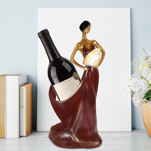Porte-bouteille de vin décoratif présent élégant pour idée cadeau - 5