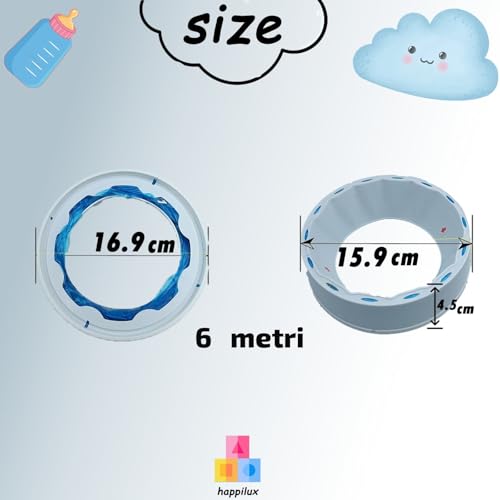 happilux - Recarga para contenedor de pañales, cajas compatibles con Angelcare, Foppapedretti, Maialino, Diaper Genie - Litter Locker 4 recambios para contenedor de pañales ecológico y antiolor - imagen 6