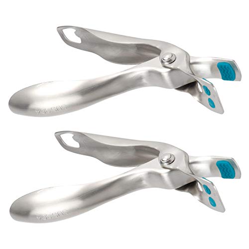 Hyuduo 2 Pcs Cooking Tongs, Gripper Clips Tongs