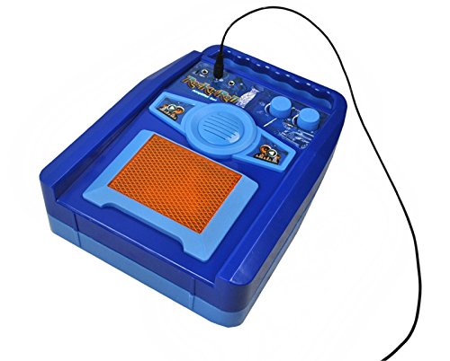 ISO TRADE Elektrische gitaar + versterker + microfoon met standaard blauwe set voor jongens 1554 - Image 5