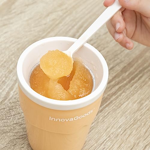 InnovaGoods - Becher für Eis & Slush-Eis mit Rezepten, Schnelle Zubereitung 5-10 Min, Kreatives Kochen, 150ml, Bunt, Kunststoff – Bild 5