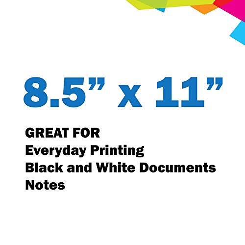 image for Hammermill Printer Paper, 20 lb Copy Paper, 8.5 x 11 - 6 Packs (2,400 