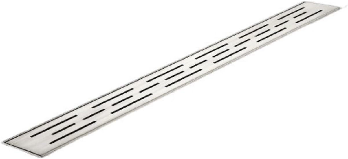 Floor Drain Strip Bathroom, Simple Stainless Steel(6.8x40)