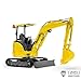 TOUCAN RC HOBBY LESU 1/14 Mini RC Hydraulic Excavator PC30 Metal 6CH Valve Digger RTR ST8 Radio
