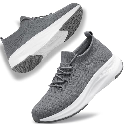 Womens Slip On Running Shoes Non Slip Walking Shoes...