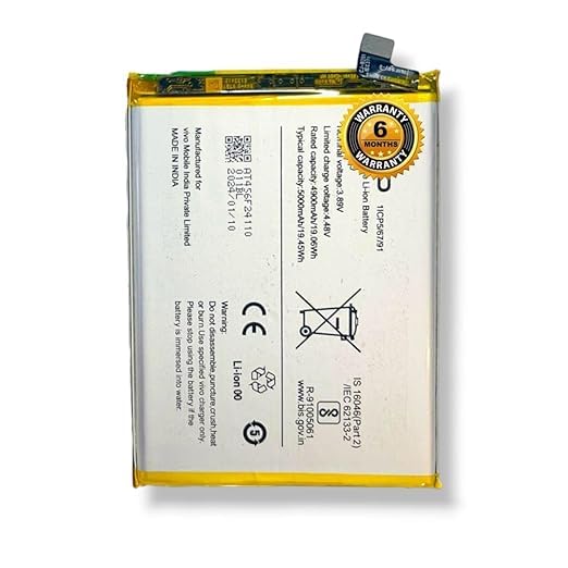 Image of Original B-Z5 Battery for Vivo Y36 4G / Y36 5G / Y27 4G / Y27 5G Battery with 6 Month Warranty****(ERT23)