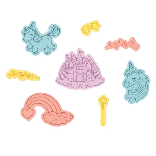 Matrices de découpe Sizzix licornes pour animer un après-midi scrapbooking