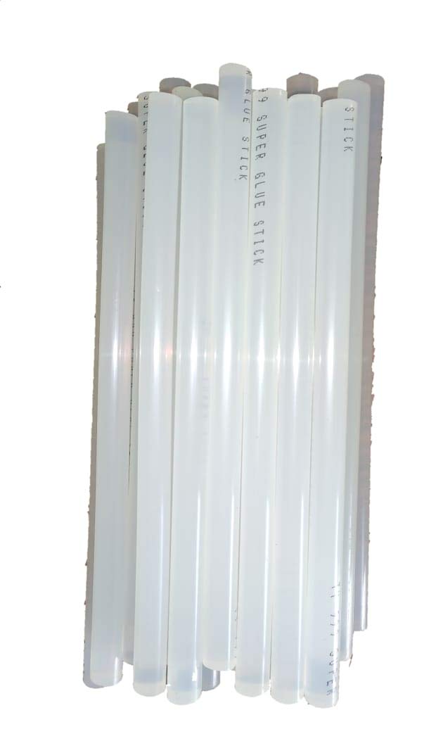 SUPERMELT All Purpose Hot Melt 11 MM Glue Gun Sticks - Set of 20, Milky Transparent, 8'' [204 MM] : Amazon.in: Office Products