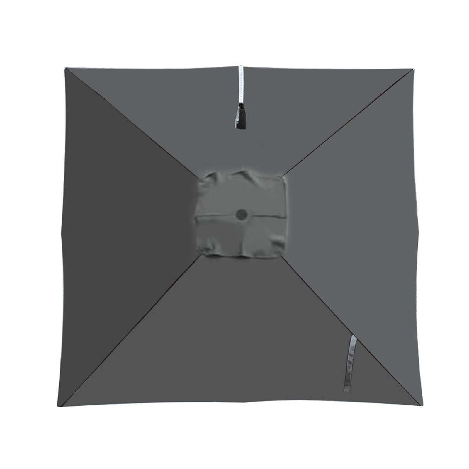 Bâche De Rechange pour Parasol Déporté Carré 3x3m UPF 50+ Imperméable ProtectionUV Toile Canopy