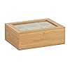 Zeller Teebeutelbox, Bamboo, ca. 21 x 16 x 7,5 cm