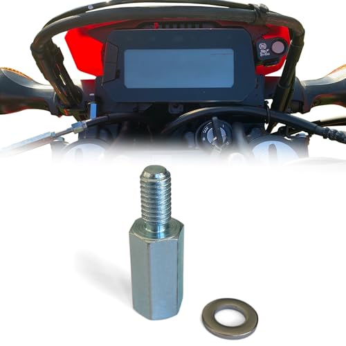 Bremsschlauch Display Mod Fix kompatibel mit Honda CRF300L - Abstandshalter für verbesserte Sichtbarkeit des Bremsschlauchs