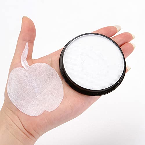 Topfunny Professional Face Paint Body Paint Water Based Face Painting Makeup Safe For Kids And Adults Split Cake 30G Single Color Halloween Christmas Party Makeup Supplies Matte White #TOP18