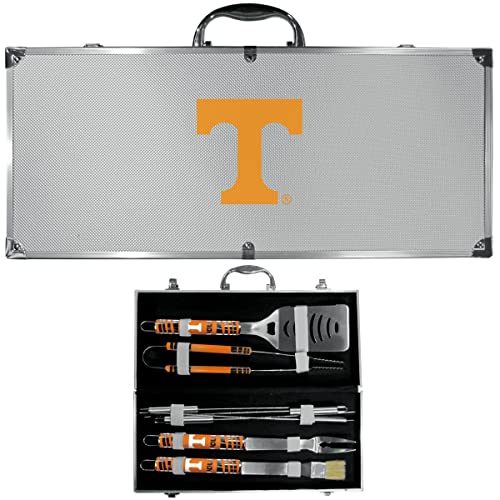Siskiyou C8BQ25 Unisex NCAA Tennessee Volunteers 8 Piece Tailgater BBQ Set