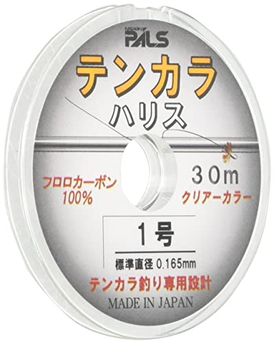 Uzaki Nisshin Harris Tenkara Harris Fluorocarbon 30m No. 1 Clear miniatura 1