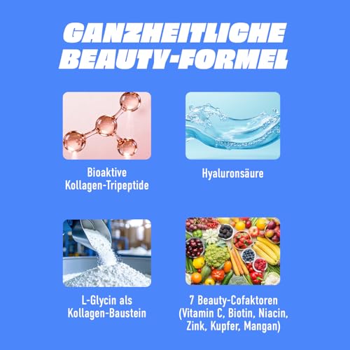 MORE Collagen+, Neutral, mit Kollagenhydrolysat, Hyaluronsäure, 300 g – Ansicht 3