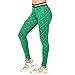 Zumba Collant di Allenamento con Stampa di Moda per Donna XX-Grande Groovin' Green