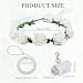 NICENEEDED 3 Stück Hundehalsband Blumenset Für Hochzeiten Perlen Perlen Hundeleine Ehering Träger Ringhalter Verstellbare Fliege Für Den Hundehals