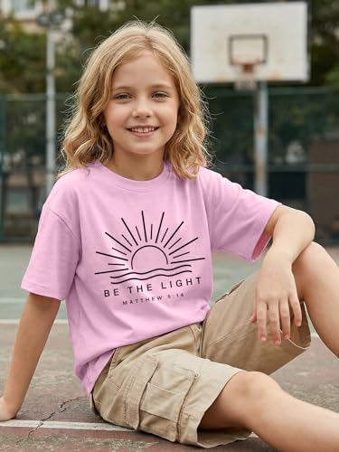Image of Christian Shirts for Girls Faith Over Fear Shirt Religious Tees
