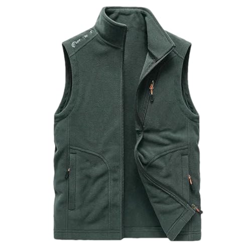 Gilet polaire homme pour balades et loisirs veste grise 3XL
